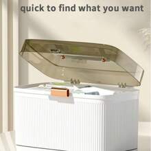 家用医药收纳箱时尚奢华大容量急救箱防尘防潮防光医药箱 - 白色 - 查看 8