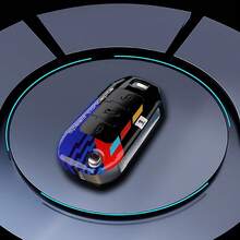 New ABS Car Flip Key Case Cover Shell For Peugeot 208 308 408 508 2008 3008 4008 5008 For Citroen C3 C4 CACTUS C6 C8 Accessories