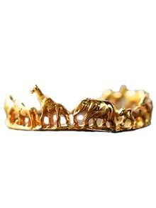 Simple Circus Animal Ring For Women For Daily Parties, Valentine's Day, Mother's Day Gifts - vàng - Xem 2