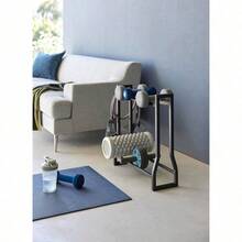 1964 TOWER Dumbbell Rk blk Steel Silicone 52 x 17 x 54.3 cm