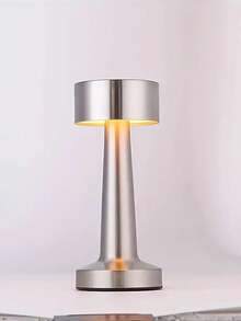 1pc Simple Metal USB Light, Creative Decorative Lamp, USB Charging, Touch Dumbbell Bar Restaurant Living Room Atmosphere LED Light