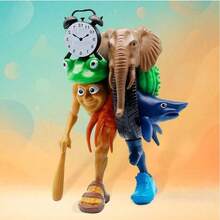 8 件，1 套意大利 Brainrot 塑料玩具娃娃 Tung Tung Tung Sahur Tralalero Tralala 装饰雕塑、桌面摆件、万圣节、圣诞节、生日礼物 - Italian Brainrot Toy - 查看 12