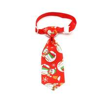 Adjustable Christmas Pet Bow Tie, Santa Claus, Christmas Tree, Snowman Designs, Suitable For Small Dogs And Cats, Pet Accessories For Christmas Eve Party Decoration