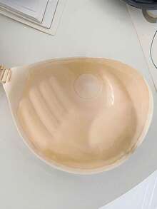 2件装粘胶聚拢文胸，厚度3厘米，隐形文胸，适合小胸露背无肩带连衣裙，可重复使用丰胸文胸 - 彩色 - 查看 6