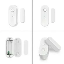 Tuya WiFi Door Window Detector Smart Life APP Remote Control Notification Alarm Sensor Compatible With Alexa Assistant