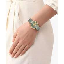 Lacoste Women's Crocodelle Green Silicone Strap Watch, 30mm |  | Women Quartz Watches - 藏蓝色 - 查看 4