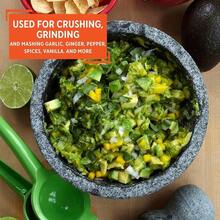 IMUSA USA Granite Molcajete Spice Grinder 6-Inch, Gray