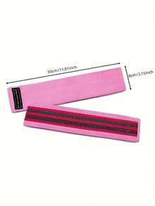 瑜伽阻力带，便携式健身锻炼设备，用于全身健身、臀部、腿部和手臂伸展，在家进行瑜伽和普拉提锻炼，健身房和户外锻炼，适合肌肉伸展、锻炼，非常适合灵活性和机动性 - 彩色 - 查看 8