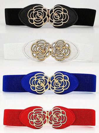 Cinturones de mujer vintage casuales, versátiles y minimalistas para uso diario y al aire libre