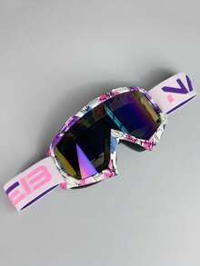 1 Peça Óculos de Esqui Outdoor à Prova de Vento, Óculos de Neve MOTO, Óculos de Ciclismo Outdoor, Óculos de Esqui à Prova de Vento