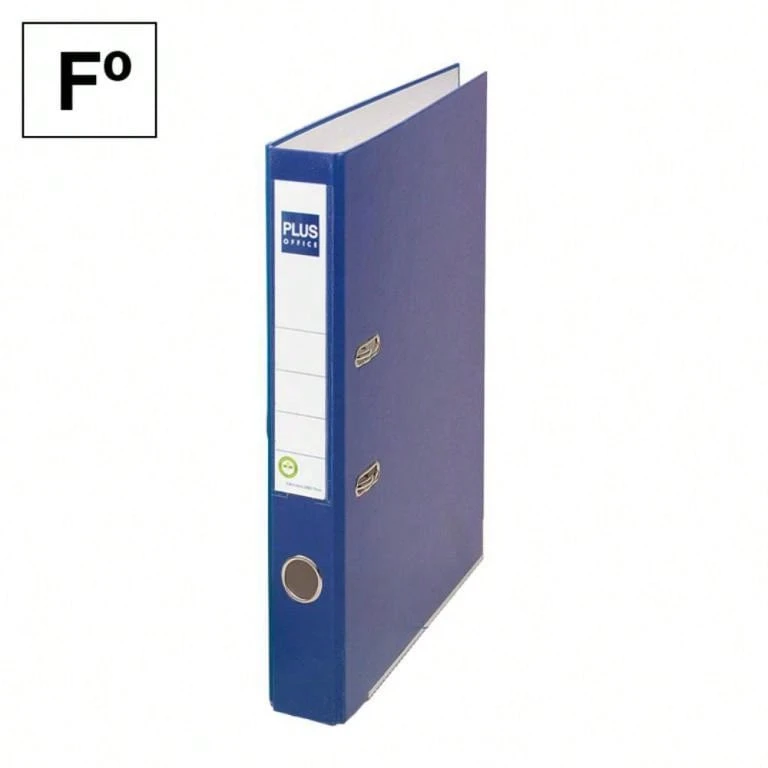 campus Archivador Rado A4 Plus Office Lomo 50 mm Azul – Archivador A4 Color Azul con Lomo de 50 mm, Perfecto para Organización de Documentos Escolares o Profesionales ✅ Entrega 24/72h a España (península) - Azul FOLIO 50mm - Ver 1