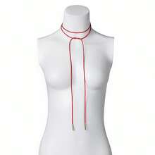 1pc Fashionable Minimalist Bowknot Choker Necklace, Personalized DIY Velvet Neck Chain Suitable For Women's Daily Wear