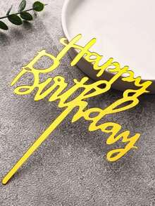 10 pièces Décorations de gâteau Toppers de gâteau d'anniversaire Grands cupcakes Décoration de gâteau de mariage Insertion de gâteau Décoration de fête