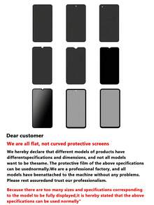 3 件钢化玻璃适用于三星 Galaxy S24 Ultra A54 A14 A13 A53 A34 A33 A52 5G S23 Plus 屏幕保护膜适用于三星 A32 A22 S21 - 3片防窺 - 查看 9