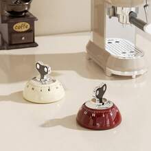 1PC Magnetic Kitchen Timer - Precision Countdown Timer With Strong Adhesive, Mechanical Desktop/Fridge Timer For Cooking, Baking & Studying (Easy-Read Dial) - Multicolor - View 4