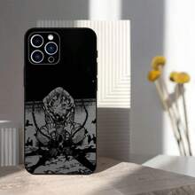 Funda de Teléfono Anime Hot G-Gachiakuta Compatible con  16,15,14,13,12,11 Plus,Pro Max,XS,X,XR,SE,Mini,8,7, Funda Negra de Silicona Suave, Funda Compatible con  17, Funda  17 Pro, Funda  17 Pro Max - z5 - Ver 2