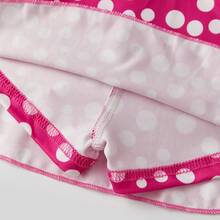 Layered Ruffle Mini Skirt For Women Summer Y2K Dots/Stripe/Heart Print/Solid Color Low Rise A-Line Tiered Short Skirts Party Club Beach Boho Skater Skirts - Màu đỏ tím - Xem 10