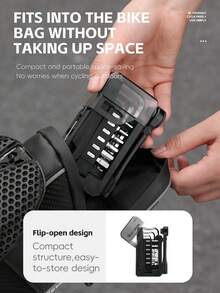 WEST BIKING Bicycle Ratchet Wrench Set - Bicycle Repair Hexagon Screw Tool Kit | Professional Riding Maintenance Tools | For Road/Mountain Bikes | Portable Repair Equipment