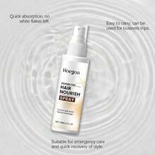 60ml Hair Nourishing Mist, Controls Split Ends, Reduces Breakage, Smoothens Frizz, Leaves Hair Soft, Shiny And Healthy - Clear - View 10