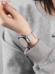 18毫米、20毫米、22毫米硅胶磁性表带，兼容三星Galaxy Watch 3/4/5/6、GT4/3及其他品牌 - 彩色 - 查看 3