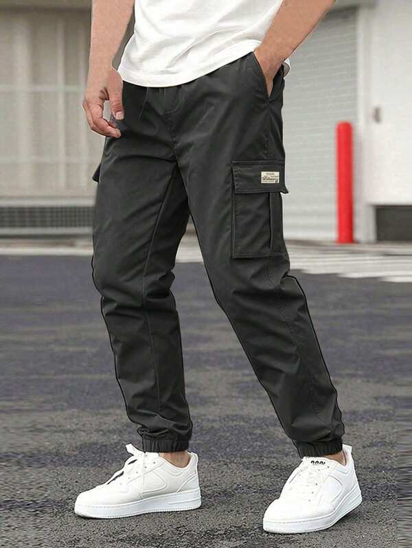 1pc Loose Fit Casual Sports Outdoor Jacket With Large Pockets For Teenage Boys, Autumn/Winter Back To School Season