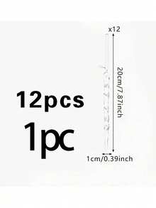 12 sztuk Boże Narodzenie Przezroczysty Sopel Wisiorek Dekoracja Choinki Linia Wisiorek Wiszące Ozdoby Choinkowe, Dekoracja Sceny, Dekoracja Pokoju, Dekoracja Domu, Dekoracja Okna Wisiorek, Dekoracja Imprezy Świątecznej