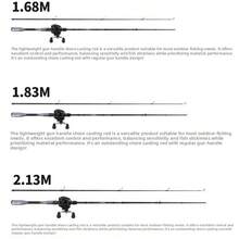 Caña de pescar de fibra de carbono de 180 cm - Alta sensibilidad para spinning/casting, punta de caña a prueba de explosiones, mango ergonómico de una sola pieza con tacto suave, adecuada para pesca en agua salada | Regalo perfecto para pescadores, equipo de pesca moderno | Excelente regalo para el Día de Acción de Gracias