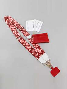 带拉链口袋的手机挂带，新款夹式手机挂带，带钱包斜挎包，斜挎手机绳，带拉链钱包口袋，可调节手机挂带斜挎包 - 彩色 - 查看 15