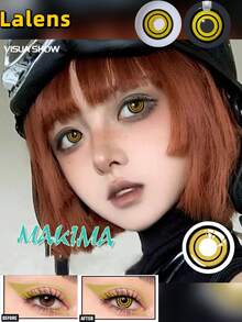 Lalens 一副彩虹色美瞳,骄傲主题,爱与和平,有效期一年,适合化妆舞会、万圣节以及打造迷人眼妆。 - 年拋 - 查看 3