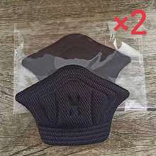 2/5 Pairs Insoles Patch Heel Pads For Sport Shoes Adjustable Size Antiwear Feet Pad Cushion Insert Insole Heel Protector Back Sticker,Shoes And Boots Accessories, Back To School Supplies