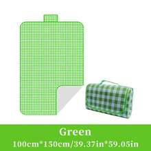 1pc Waterproof Foldable Large Picnic Mat, Checkered Beach Blanket, Suitable For Outdoor Camping, Beach, Park, Festivals, Lawn, Portable And Washable For Spring/Summer - Multicolor - View 15