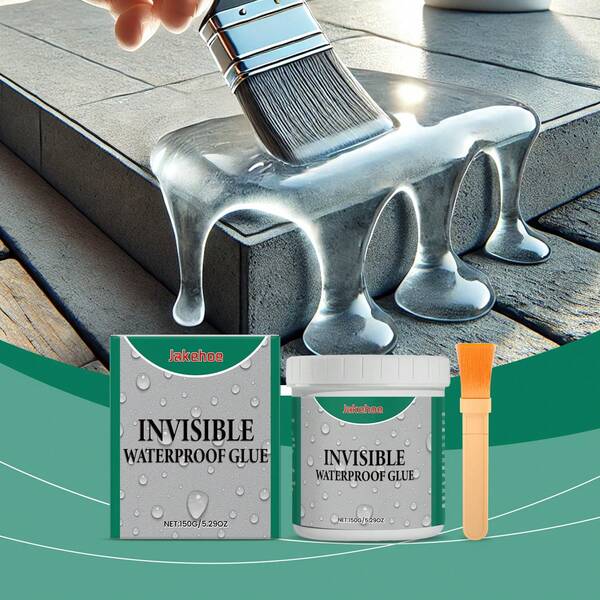 Adhesivo invisible impermeable, sellador impermeable multiusos para paredes exteriores, inodoros, baños, grietas en el piso