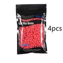 Cera depilatoria indolora - Suavidad duradera, apta para Body, rostro, axilas y piernas - Kit casero rápido y fácil - Apto para piel sensible