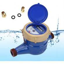 Drinking Water Meter 1/2 Single Stream Water Meter - 藍色 - 查看 6