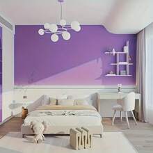 A Roll Of Wallpaper, Matte Dark Green And Purple Pattern Wallpaper, Peel And Stick, Detachable, Easy To Install, Used For Bedroom And Living Room Background Wall Decoration, Desktop And Outdoor Garden Renovation, And Festival Atmosphere Decoration.