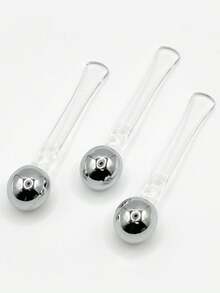 Eye Cream Massager Stick, Eye Cream Applicator And Massage Roller, Eye Care Applicator Wand Stick, Eye Cream Massage Tool, Stainless Steel Eye Cream Roller Applicator For Facial Skin Care, Smooth And Refreshing Eyes, Ladies Gift,Low Allergenic, No Battery Needed, Double-Ended Massage And Application Tool