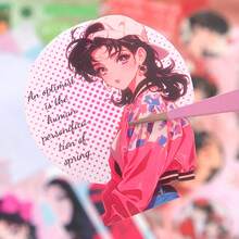 Libro de pegatinas de la era Showa, pegatinas de escenarios de vestir recuerdos del milenio, materiales DIY de dibujos animados lindos