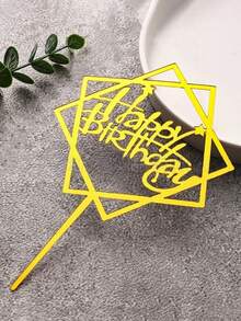 10 pièces Décorations de gâteau Toppers de gâteau d'anniversaire Grands cupcakes Décoration de gâteau de mariage Insertion de gâteau Décoration de fête