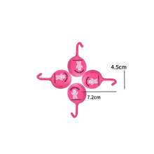 4pcs Cute Cartoon Cat Design Adhesive Wall Hooks No-Drill Damage-J-Shape Hooks Waterproof For Kitchen Bathroom Dorm Room Organization, Strong Hold Adhesive, Easy Peel-And-Stick Installation, Reusable And Removable Without Damage, Space-Saving Wall Organizer For Keys Towels Utensils Accessories Decor And Small Household Essentials - Multicolor - View 13