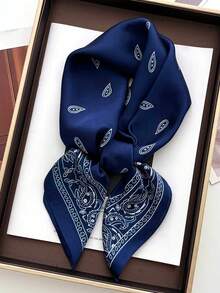 Pañuelos y pañuelos cuadrados para hombres - Azul Marino - Ver 1