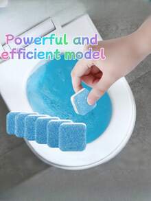 14pcs Automatic Toilet Cleaner Tablets, Remove Urine Stains And Yellow Stains, Toilet Freshener - Multicolor - View 13