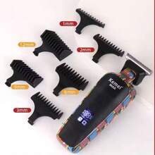 Kemei Hair Trimmer Men Professional Hair Clipper Electric Beard Razor 0mm T-Blade Hair Cutting Machine Haircut Shaver KM-MAX5090