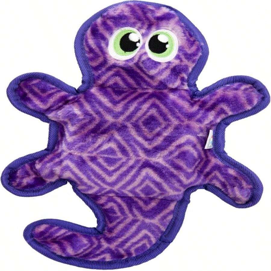 Outward Hound Durablez X-Large Nubby Snake Stuffing-Free Squeaky Plush Dog Toy For Puppies &Amp; Dogs - Interactive, Soft Yet Tough, No Mess, Jumbo Squeaker, Long-Lasting Play, 39 Inch, Orange