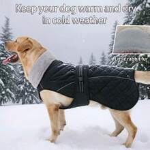 Winter Dog Coats - Reflective Wool Vest, Dog Jacket With Adjustable Buckle Straps, Cold Weather Dogwear For Small, Medium, And Large Breeds - Pink - View 5