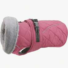 Winter Dog Coats - Reflective Wool Vest, Dog Jacket With Adjustable Buckle Straps, Cold Weather Dogwear For Small, Medium, And Large Breeds - Pink - View 21