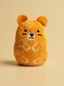 小狗吱吱叫狗玩具套装毛绒小狗，可爱咀嚼宠物狗玩具，带吱吱叫声，适合小型犬玩耍（仅限宠物）