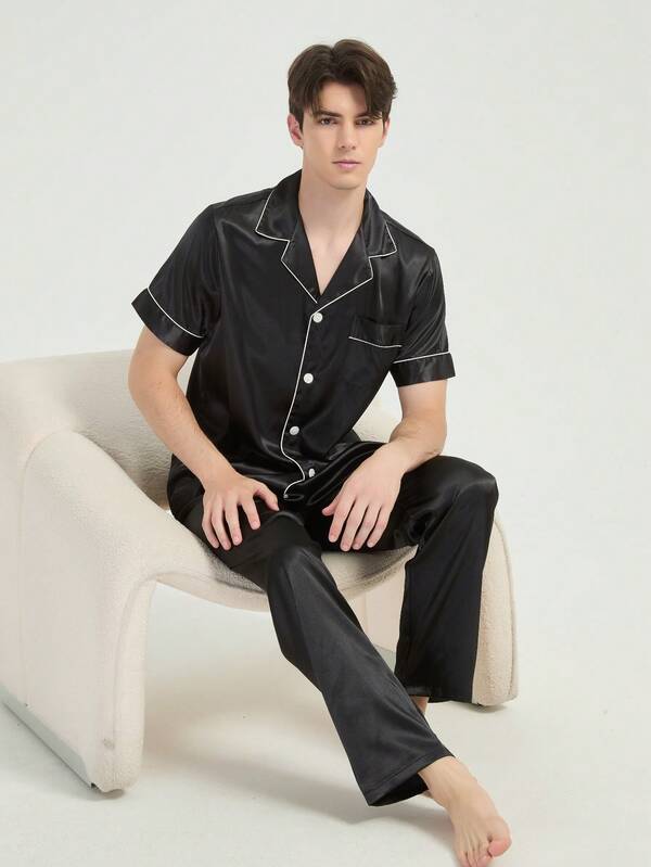 New Men's Sleepwear Set, Summer Essential