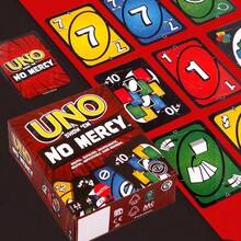 Edición de coleccionista oficial de Mattel UNO: Juego de cartas multiversion de Super Mario, Minecraft, Harry Potter y Transformers - 112 cartas por baraja, 2-10 jugadores, juego de fiesta temático, con mecanismo de transformación de robot - Serie de cartas UNO Merciless HWV18 - Ver 3