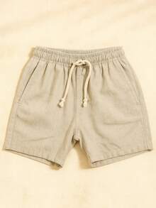 Kit Of 2 Premium Linen Shorts Maurucinho Men's Linen Shorts Kit Of 2 Bermuda Shorts Summer End Of Year - trái cam - Xem 2