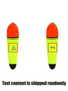 高浮力漂流浮标 1 件，适用于 10g-100g 铅坠 - 实心 EVA 芯，低阻力和远投 - 铜线保护，专业 EVA 泡沫钓鱼浮标，多种尺寸/重量，铜线端口，豆子控制，适用于淡水、咸水 - 彩色 - 查看 9